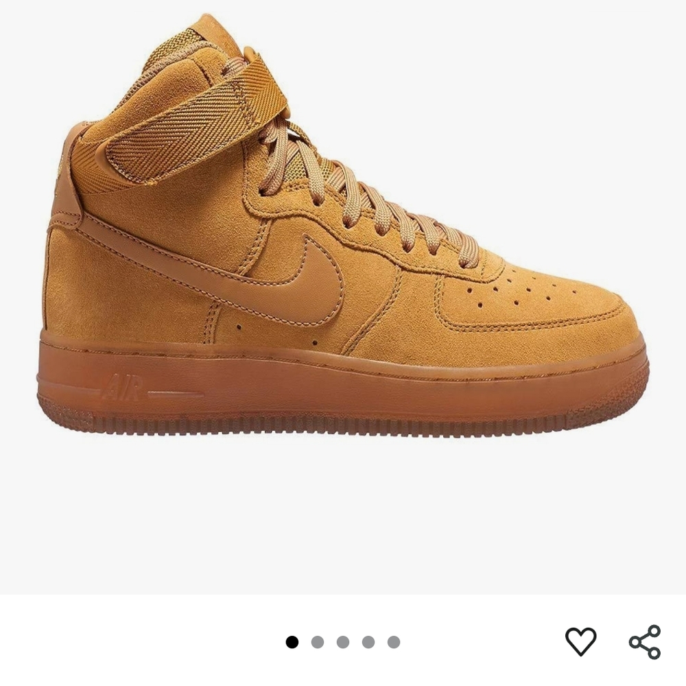 Nike Men's Tan High-Top Sneakers